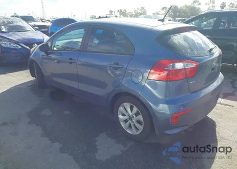2016 Kia Rio Ex from USA, damaged, VIN KNADN5A37G6600320